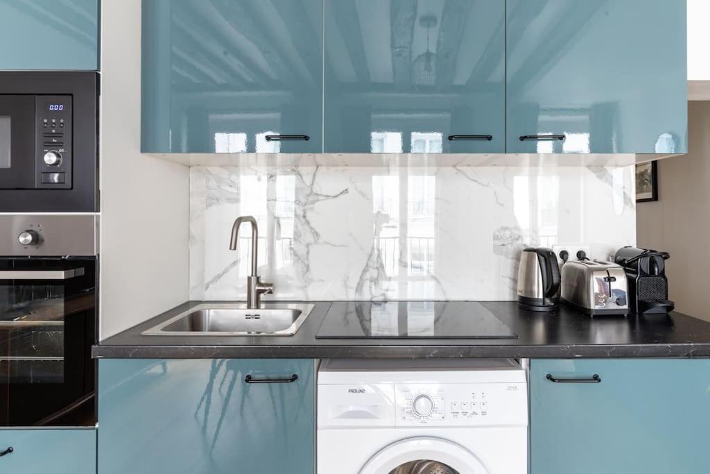 Grands Boulevards 22 : Appartement Cosy 1Br-4P Parigi Esterno foto