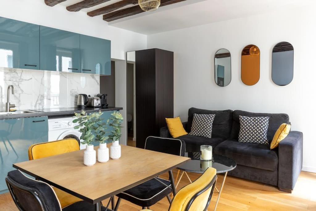 Grands Boulevards 22 : Appartement Cosy 1Br-4P Parigi Esterno foto
